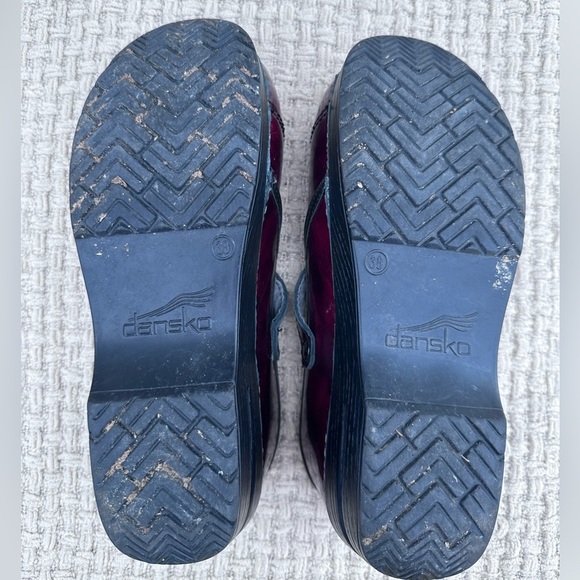WOMENS dansko 38 Red Mary Jane Shoes - Picture 11 of 12